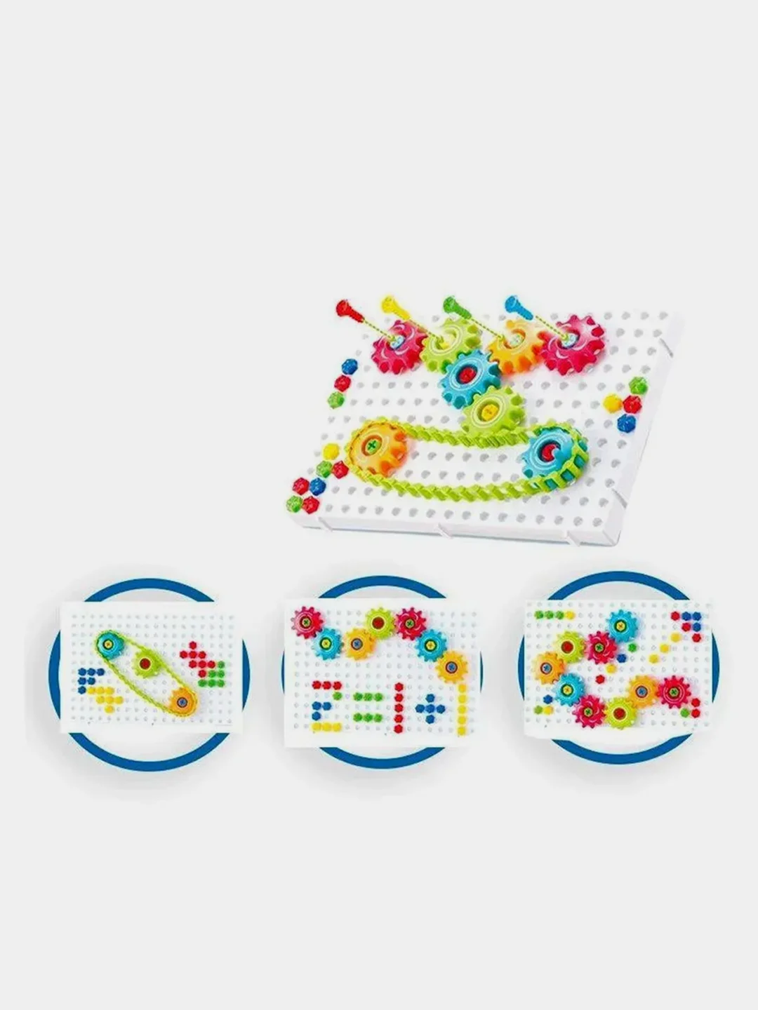 Мозаика конструктор с шуруповертом Magic Plate Puzzle 151 деталь