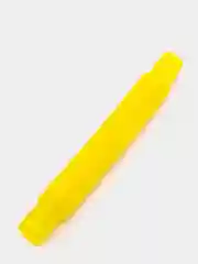 Желтый трубка антистресс, Pop tubes, Поп ит трубка, Игрушка антистресс, Трубка гофра для детей