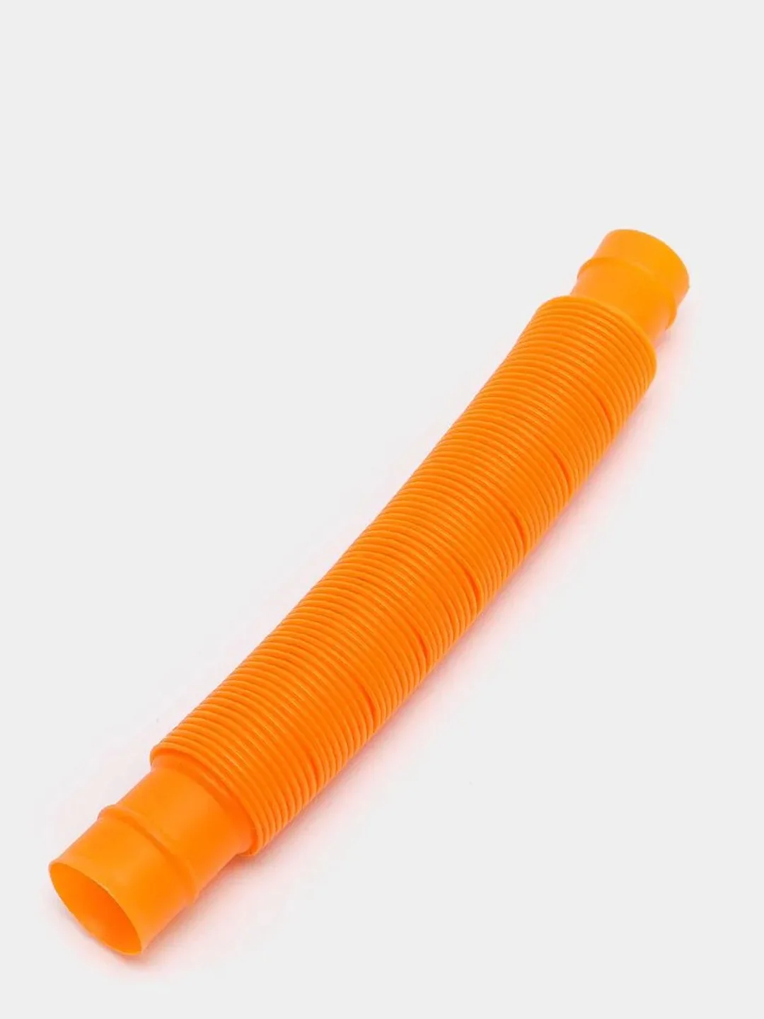 Оранжевый трубка антистресс, Pop tubes, Поп ит трубка, Игрушка антистресс, Трубка гофра для детей