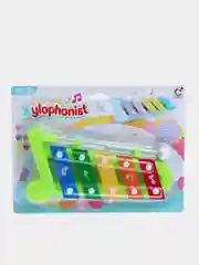 Зеленый игрушка музыкальная металлофон
