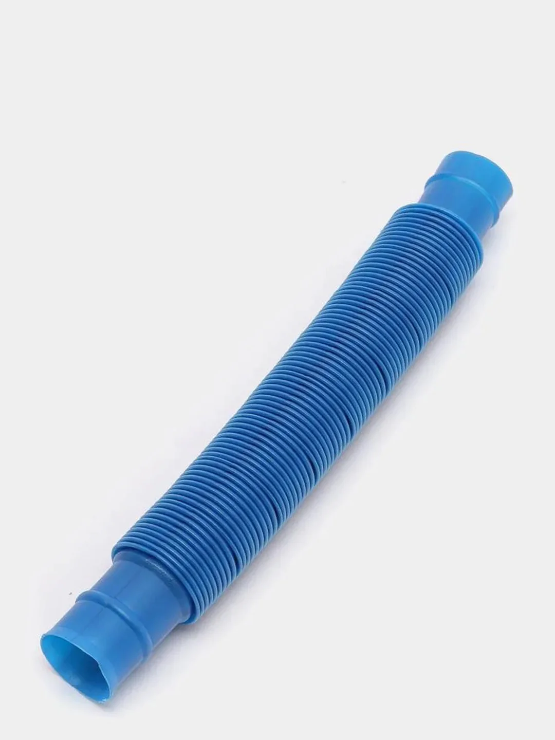 Синий трубка антистресс, Pop tubes, Поп ит трубка, Игрушка антистресс, Трубка гофра для детей