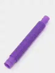 Фиолетовый трубка антистресс, Pop tubes, Поп ит трубка, Игрушка антистресс, Трубка гофра для детей