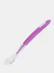 Фиолетовый детская силиконовая ложка для кормления