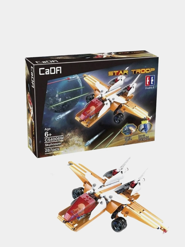 Конструктор Cada Technics SKYHOPPER - штурмовик ( 287 деталей ) C54006W