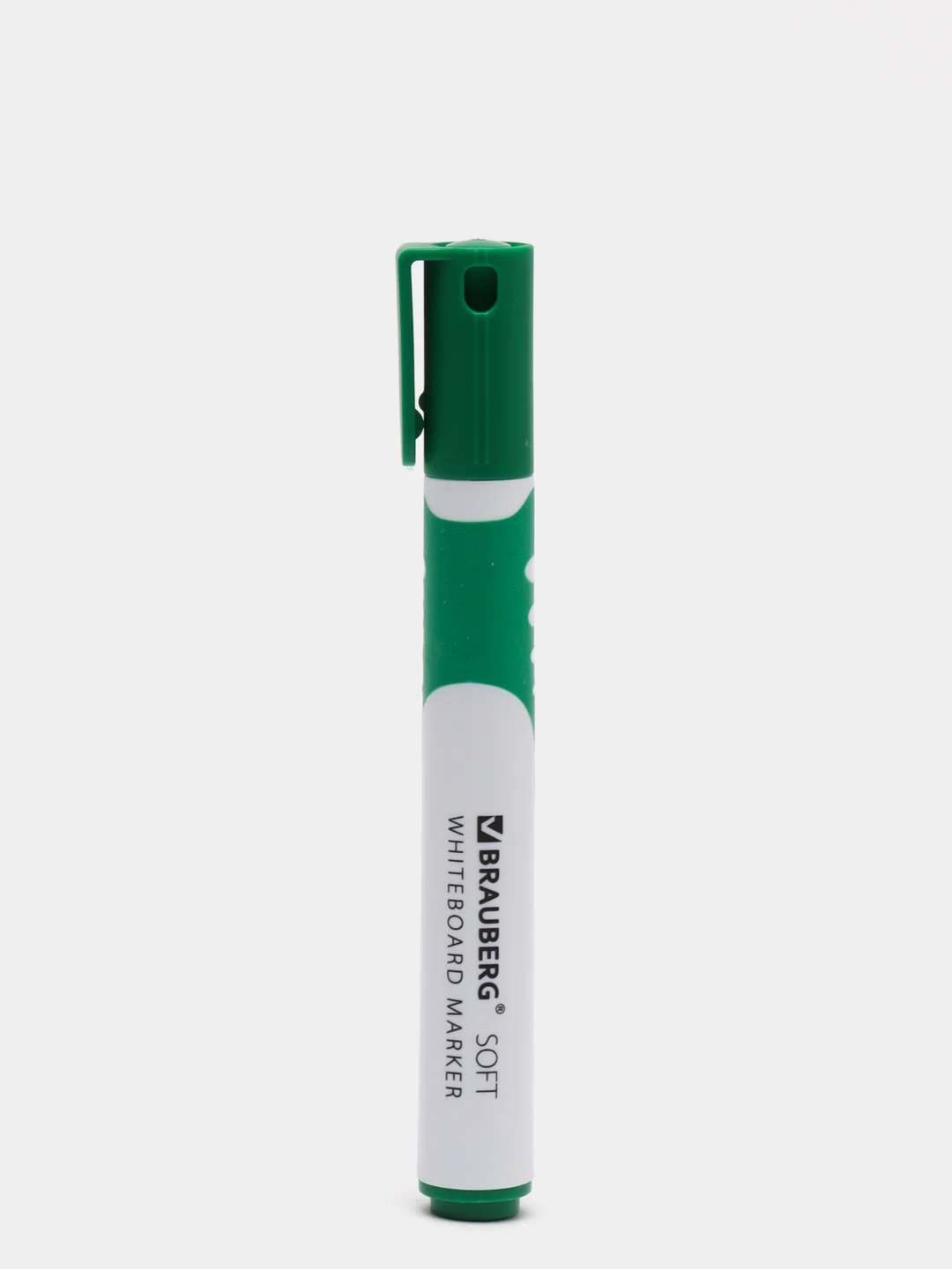 Маркеры для доски BRAUBERG SOFT, НАБОР 4 шт., АССОРТИ, резиновая вставка, 5 мм, 151252