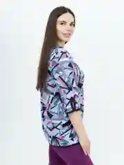 Голубой milena21 Туника  женская "Капелька", туника из хлопка