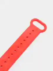 Красный силиконовый ремешок для Xiaomi Mi Band 3, Mi Band 4, ми банд 3/4