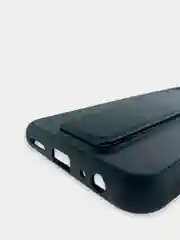 Бирюзовый чехол Samsung Galaxy A22s / A22 5G, Галакси А22с / А22 силиконовый под кожу с подставкой