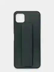 Бирюзовый чехол Samsung Galaxy A22s / A22 5G, Галакси А22с / А22 силиконовый под кожу с подставкой