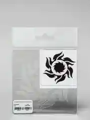 Трафарет пластиковый Luxart Template Этнические символы 3, 10х10см, толщина 0,7 мм