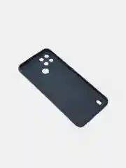 Темно-синий чехол для Realme C21Y цветной матовый