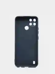 Темно-синий чехол для Realme C21Y цветной матовый