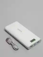 Белый внешний аккумулятор Power Bank Pineng PN-920, 20000 мАч Повербанк Поурбанк