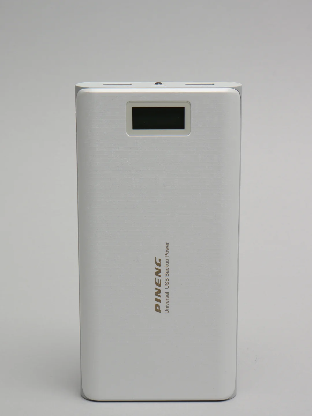 Белый внешний аккумулятор Power Bank Pineng PN-920, 20000 мАч Повербанк Поурбанк