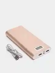 Золотой внешний аккумулятор Power Bank Pineng PN-989, 20000 мАч