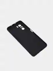 Черный чехол для Poco F3 / Xiaomi Mi 11i (2021) цветной матовый