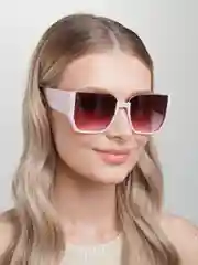 Розовый женские солнцезащитные очки, с защитой от ультрафиолета, UV400