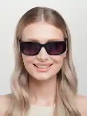 Черный женские солнцезащитные очки с защитой от ультрафиолета, UV400