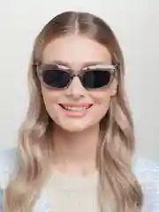 Серый женские солнцезащитные очки