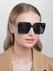 Синий женские солнцезащитные очки с защитой от ультрафиолета, UV400