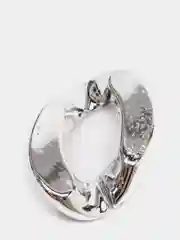 Серебряный цепь акриловая, звенья, 10 штук