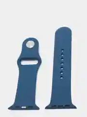 Темно-синий ремешок для Apple Watch 2, 3, 4, 5, 6 и SE, силиконовый