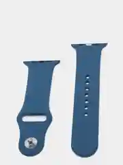 Темно-синий ремешок для Apple Watch 2, 3, 4, 5, 6 и SE, силиконовый