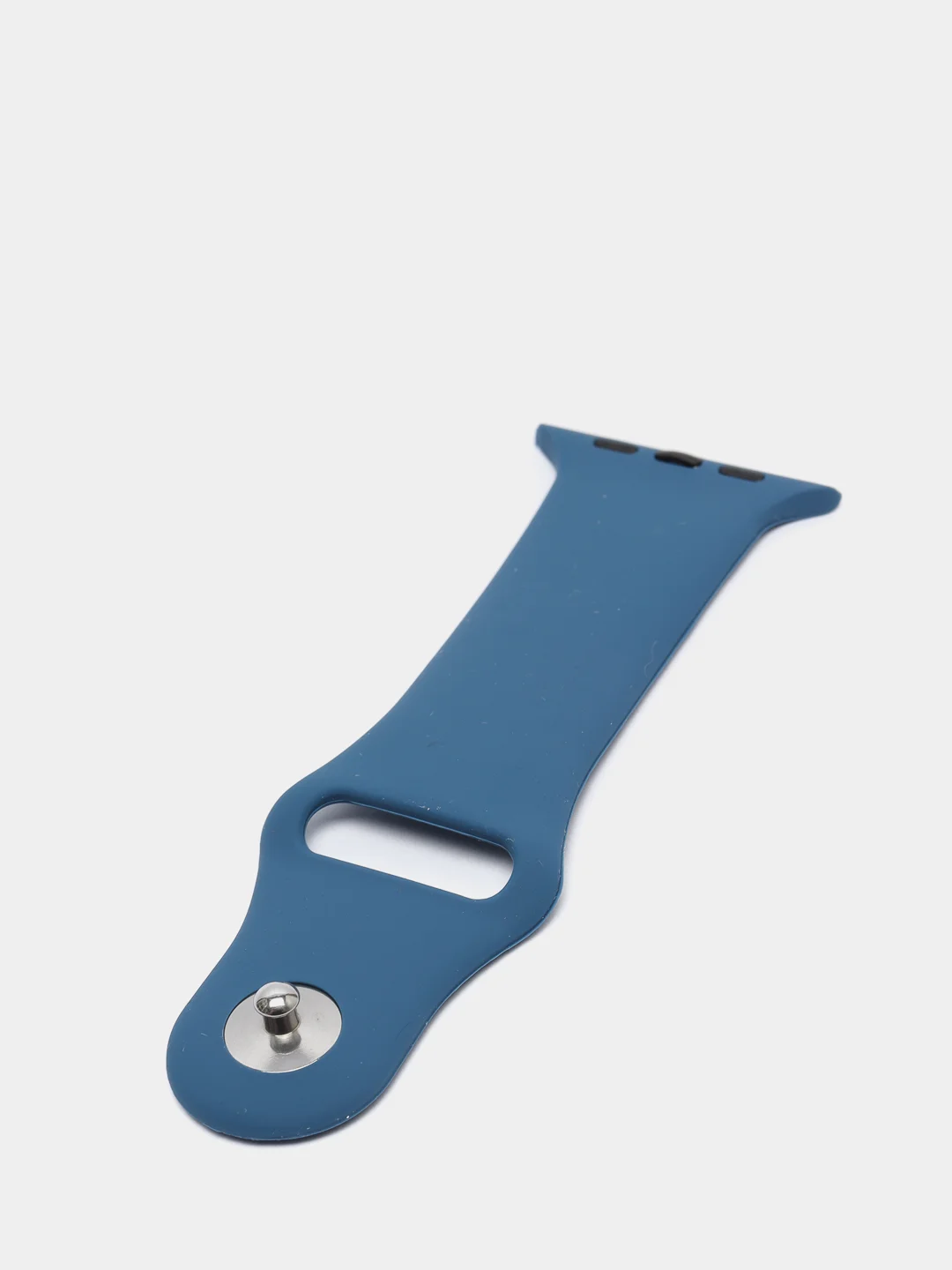 Темно-синий ремешок для Apple Watch 2, 3, 4, 5, 6 и SE, силиконовый