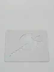 Трафарет пластиковый Luxart Template Этнические символы 4, 10х10см, толщина 0,7 мм