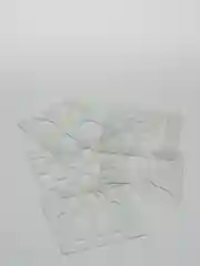 Набор трафаретов  Поп-арт Luxart Templete Tile  5 шт. размер 10х10 см, толщина 0,7 мм