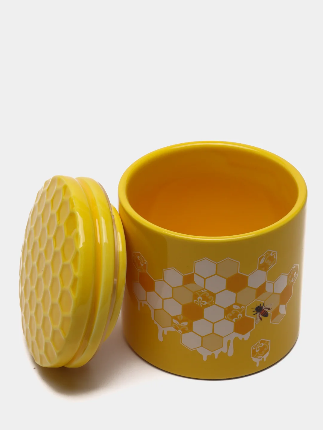 Банка для сыпучих продуктов "Honey", 10 х 10 х 12 см, 480 мл
