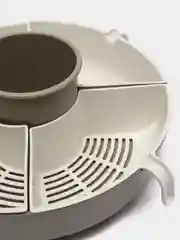 Серый круглая подставка