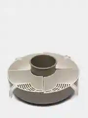 Серый круглая подставка