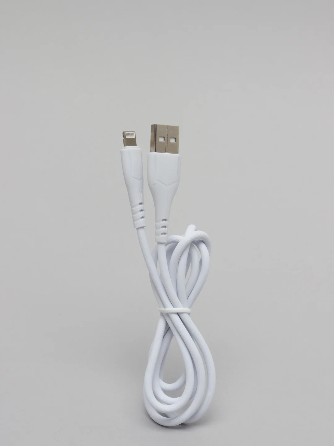Белый кабель для Apple LIGHTNING 2.4A Borofone BX37/ Кабель ДЛЯ БЫСТРОЙ ЗАРЯДКИ iPhone 1м