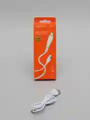 Белый кабель для Apple LIGHTNING 2.4A Borofone BX37/ Кабель ДЛЯ БЫСТРОЙ ЗАРЯДКИ iPhone 1м