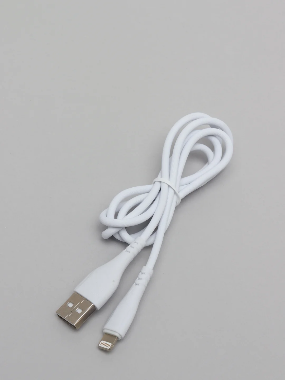 Белый кабель для Apple LIGHTNING 2.4A Borofone BX37/ Кабель ДЛЯ БЫСТРОЙ ЗАРЯДКИ iPhone 1м