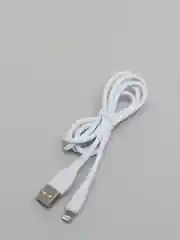 Белый кабель для Apple LIGHTNING 2.4A Borofone BX37/ Кабель ДЛЯ БЫСТРОЙ ЗАРЯДКИ iPhone 1м