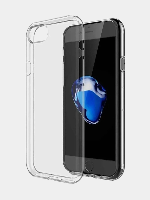 Силиконовый чехол для Apple iPhone 7  8  XR  X XS  11 12 13 Max Mini Pro прозрачный