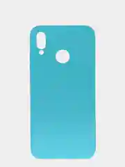 Бирюзовый чехол Huawei P20 Lite 2018 (Nova 3e), Хуавей П20 Лайт 2018, силиконовый цветной матовый