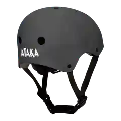 Серый защитный шлем Losraketos Ataka, с регулятором, для вело, роликов и скейтборда