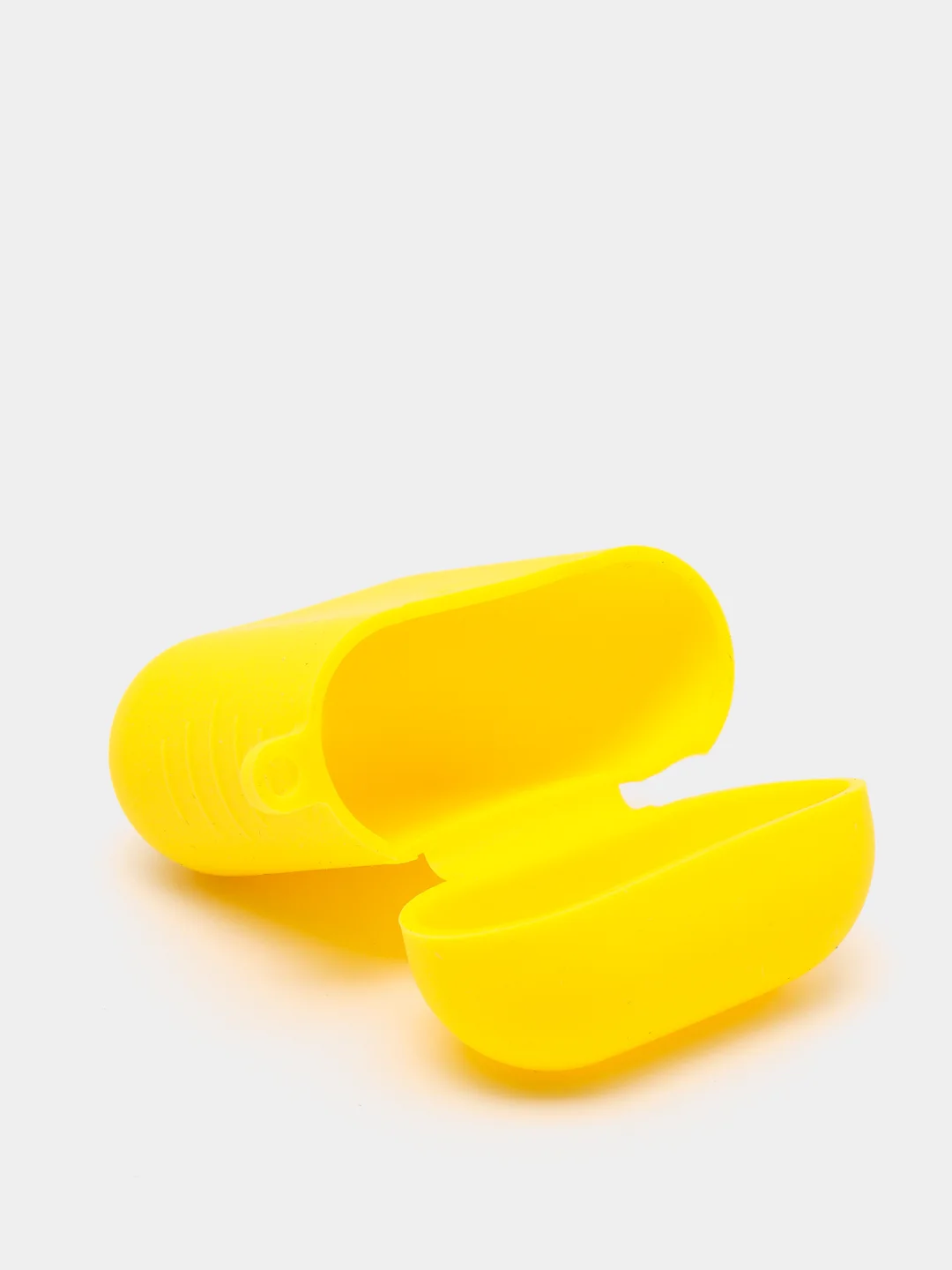 Желтый чехол силиконовый для Airpods 1/2
