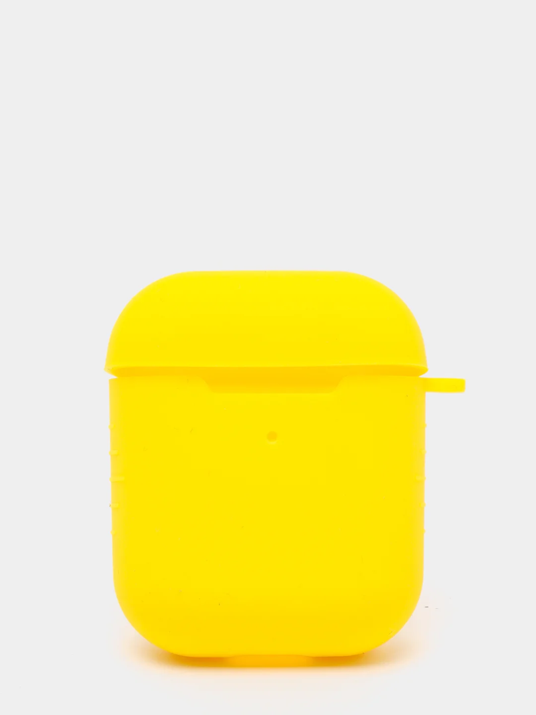 Желтый чехол силиконовый для Airpods 1/2