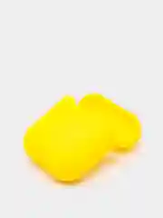 Желтый чехол силиконовый для Airpods 1/2
