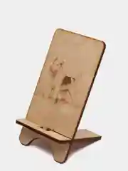 Подставка для телефона из дерева