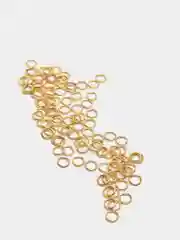 Золотой соединительное кольцо