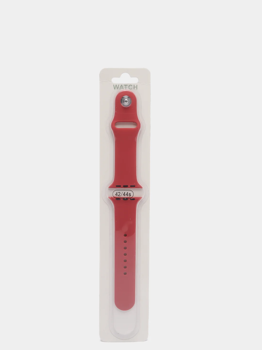 Коралловый ремешок для Apple Watch 2, 3, 4, 5, 6 и SE, силиконовый