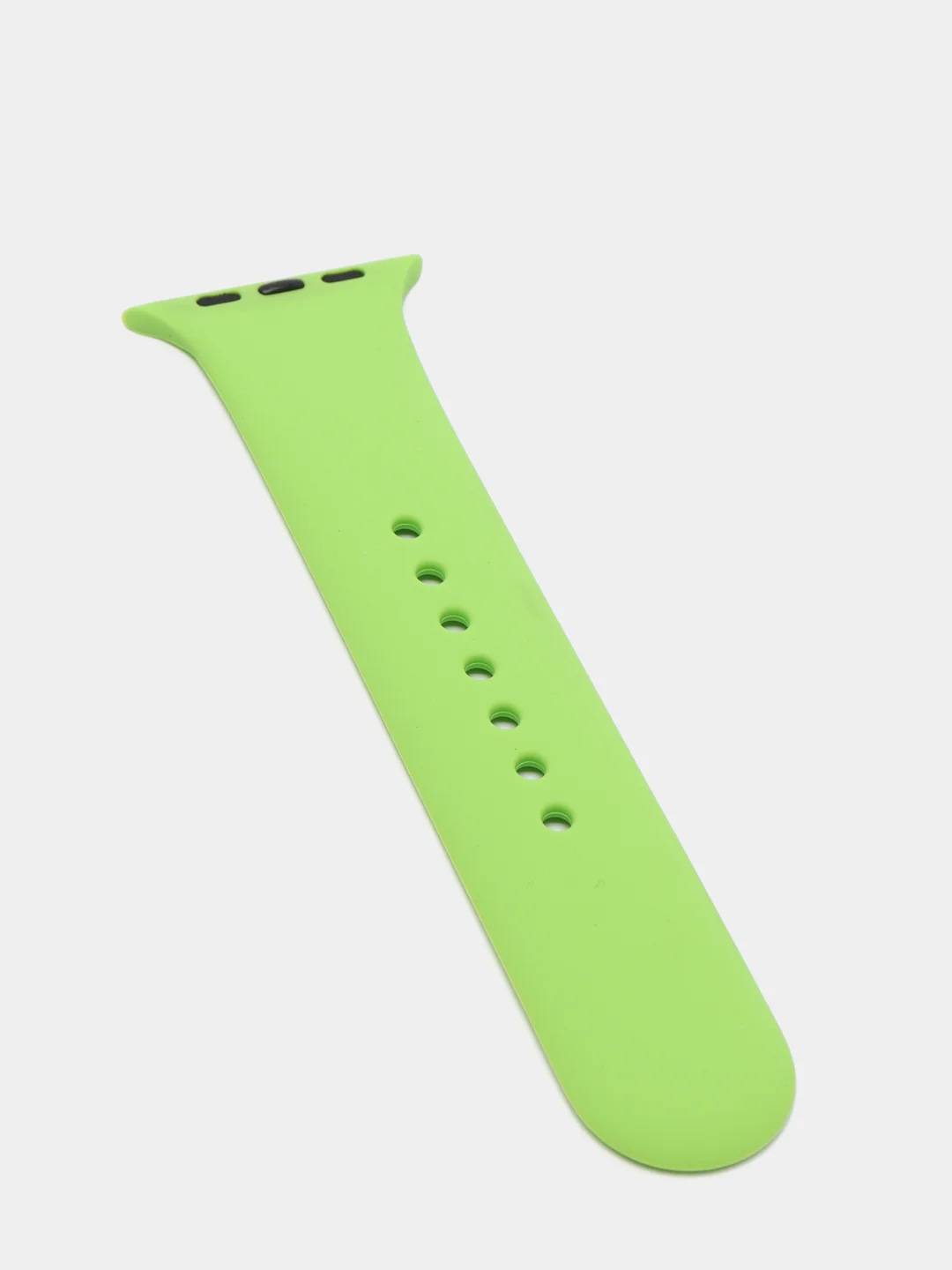 Лайм ремешок для Apple Watch 2, 3, 4, 5, 6 и SE, силиконовый