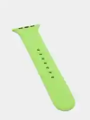 Лайм ремешок для Apple Watch 2, 3, 4, 5, 6 и SE, силиконовый