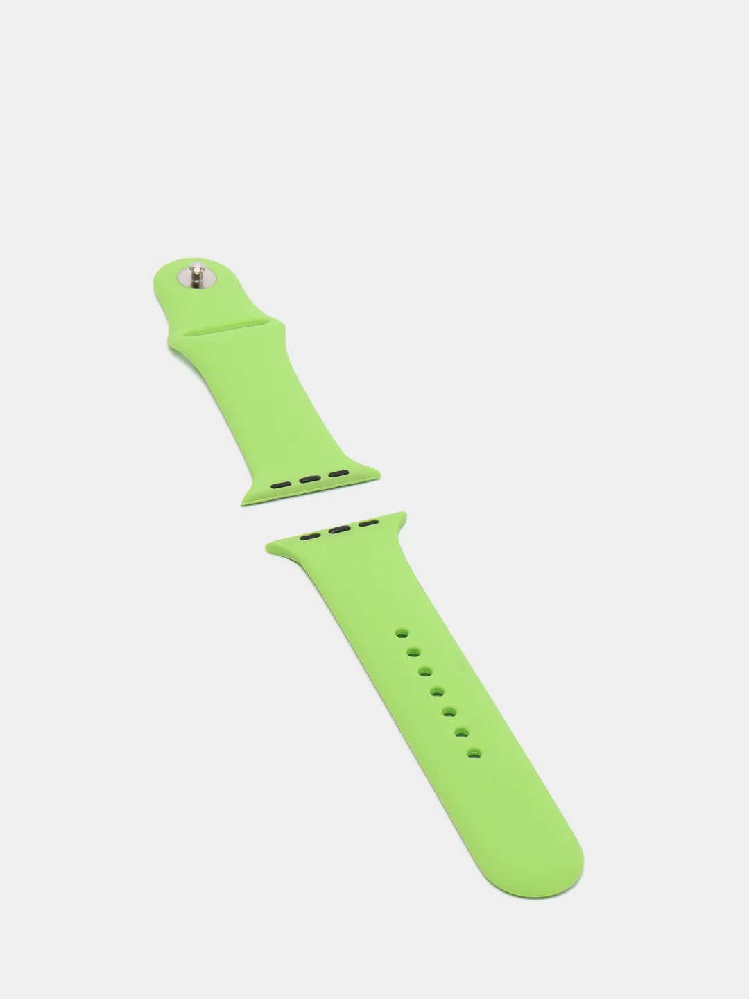 Лайм ремешок для Apple Watch 2, 3, 4, 5, 6 и SE, силиконовый