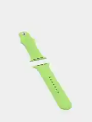Лайм ремешок для Apple Watch 2, 3, 4, 5, 6 и SE, силиконовый